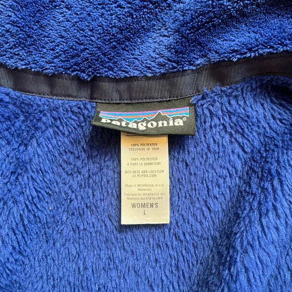 Patagonia blue fleece jacket L - Picture 4 of 5